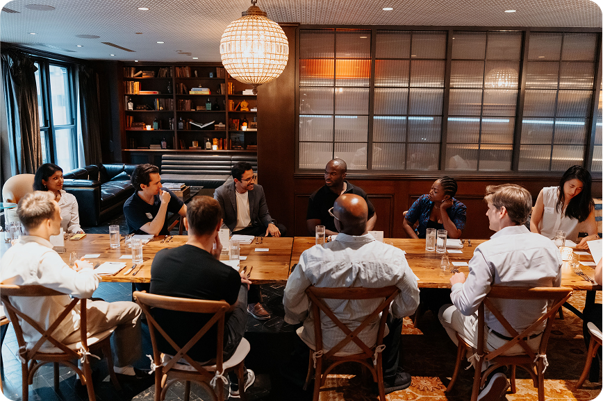 VIP dinner with Crypto execs in NYC